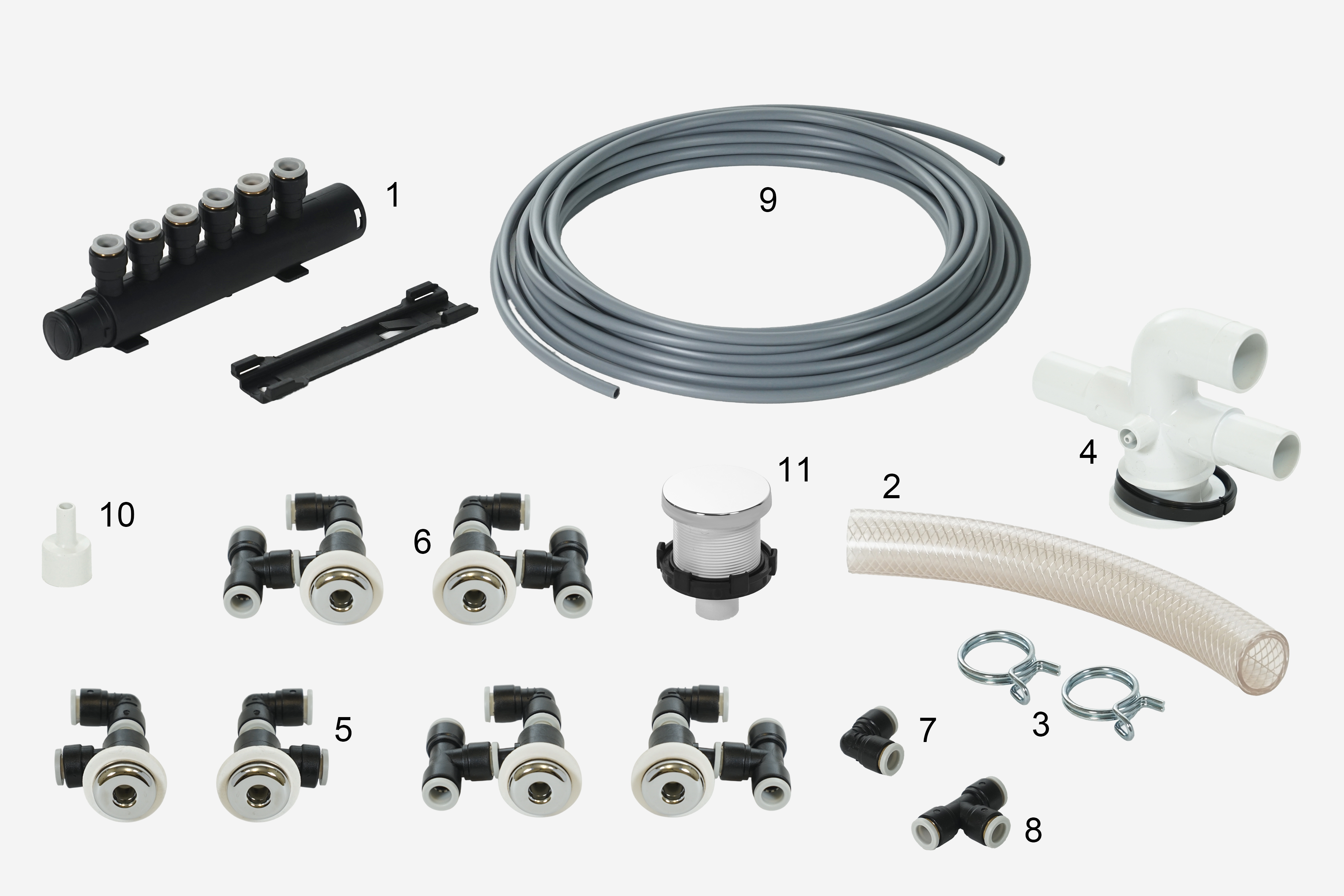 Microjet Kit con Regolazione Aria Separata